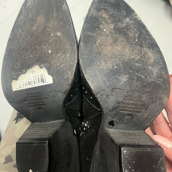 Spell black Evie over the knee boot sz 10 - Picture 6 of 9